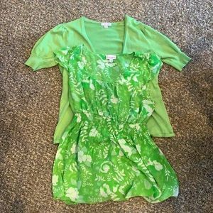 NEW Set of 2 maternity tops. 1 blouse & 1 jacket